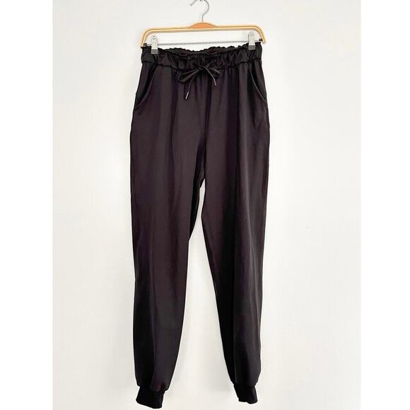 Lululemon Stretch High-Rise Jogger Pants in Black size 6 - Picture 2 of 12
